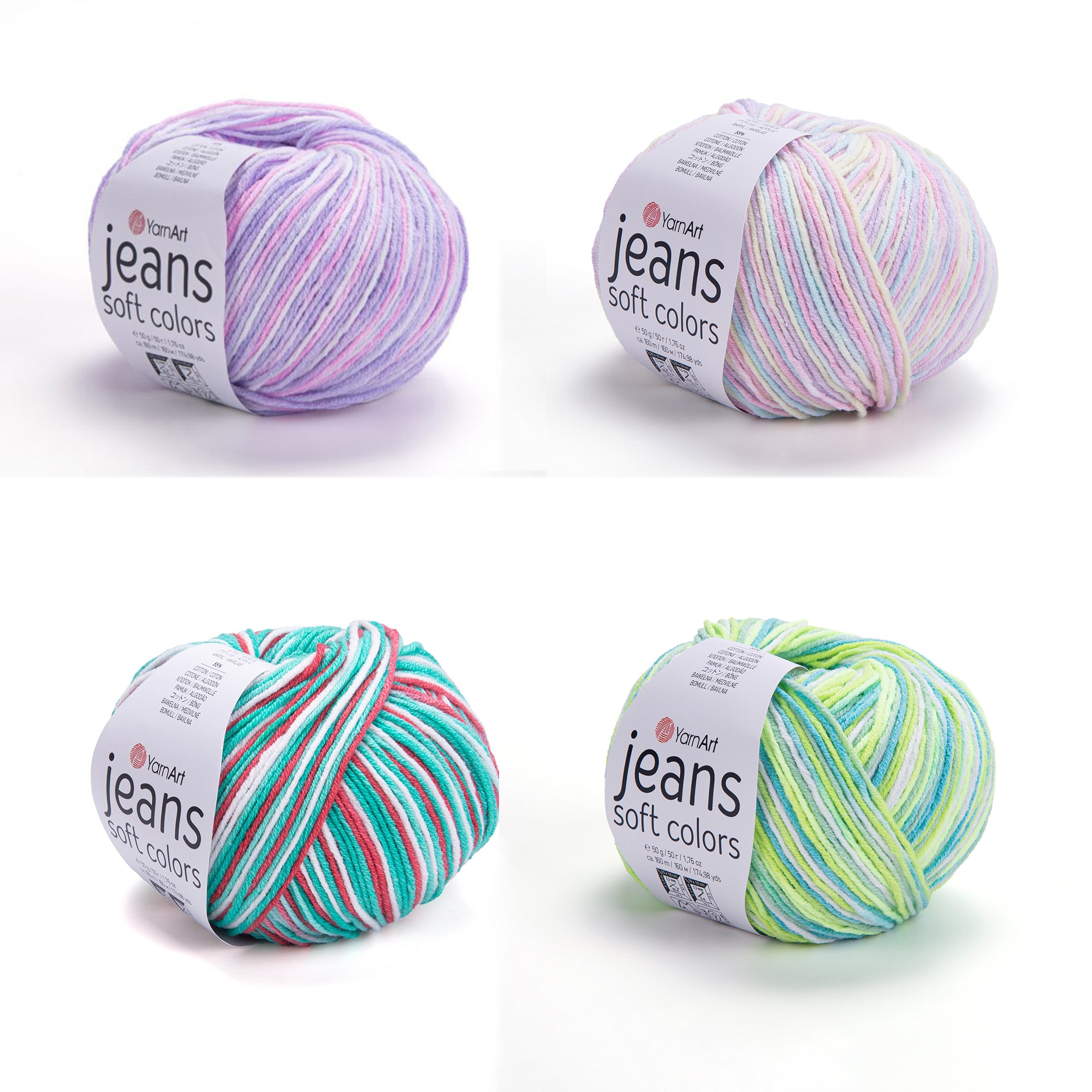 YarnArt Jeans Soft Colors