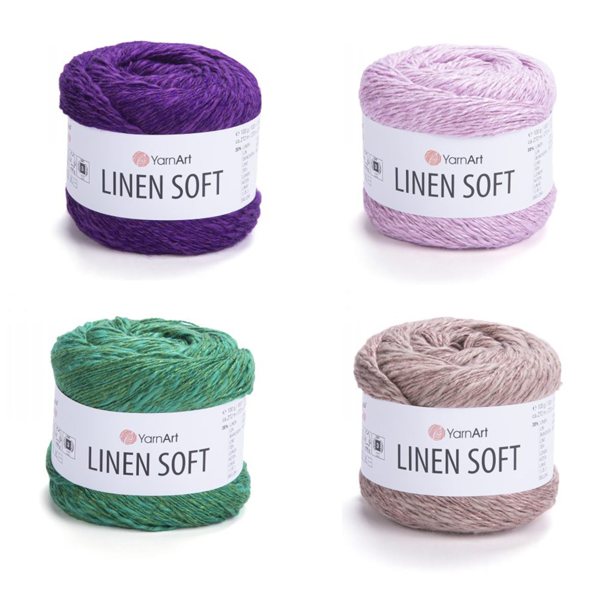 YarnArt Linen Soft | Lightweight Linen Blend | VILRITA