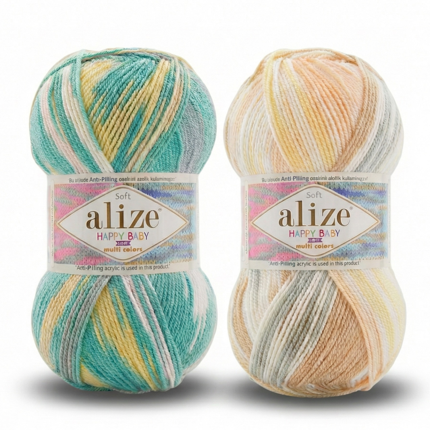 5 gomitoli di lana da 100 g Alize Baby Best tinta unita per bambini, anti pelucchi, 44 colori, colore: 189 turchese chiaro 5 gomitoli di lana da 100 g Alize Baby Best tinta unita per bambini, anti pelucchi, 44 colori, colore: 189 turchese chiaro