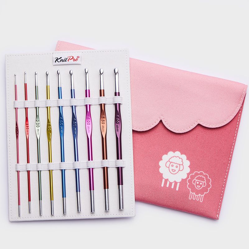 KnitPro Zing Crochet Hook Set (9 hooks)