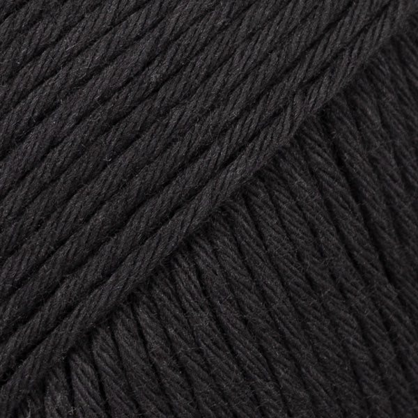 DROPS Paris 15 Black – pure cotton yarn