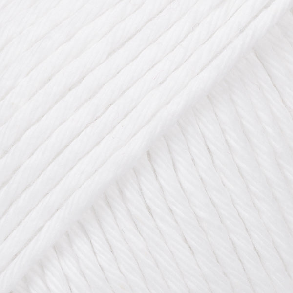 DROPS Paris 16 White – pure cotton yarn