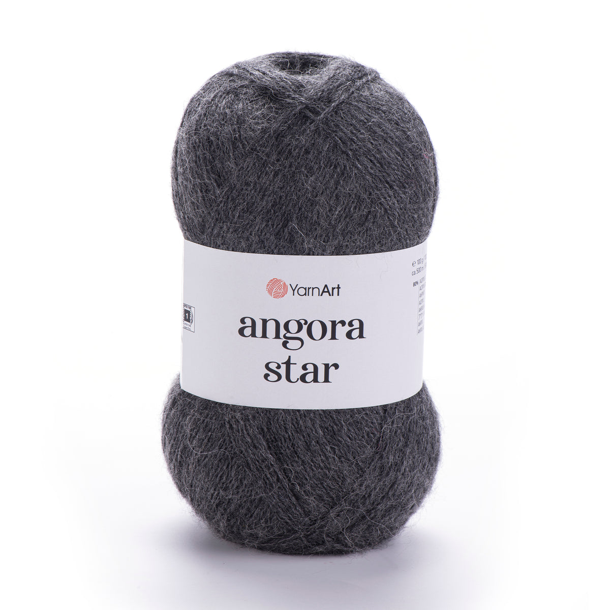YarnArt Angora Star 179 Antracite – filato soffice acrilico e lana