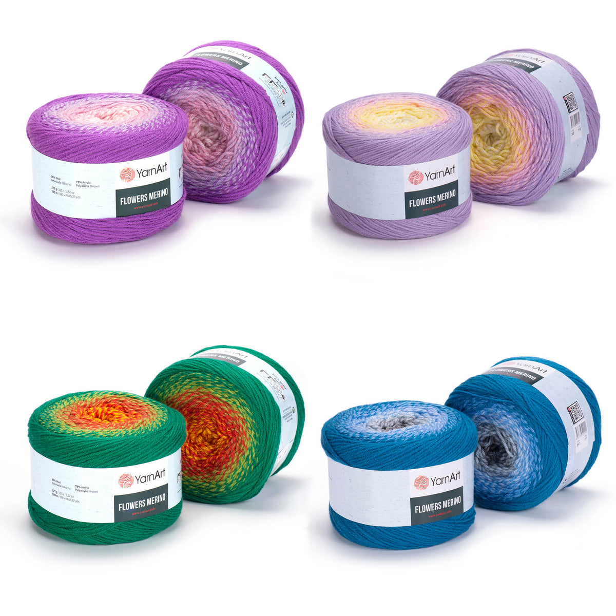 YarnArt Flowers Merino