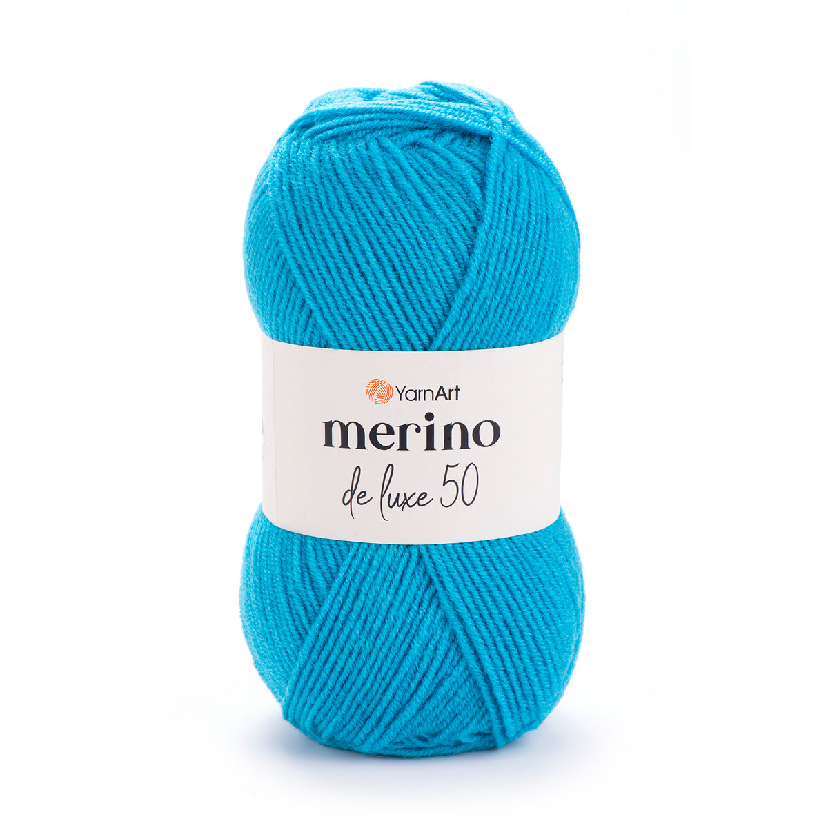 YarnArt Merino DeLuxe 50 235 Asuursinine – villa-akrüüllõng