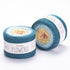 YarnArt Flowers 270 Powder Blue & Wheat – cotton acrylic gradient cake yarn