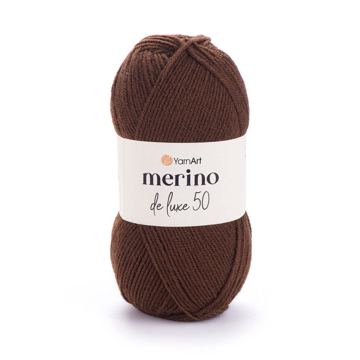 YarnArt Merino DeLuxe 50 3067 Tumepruun – villa-akrüüllõng
