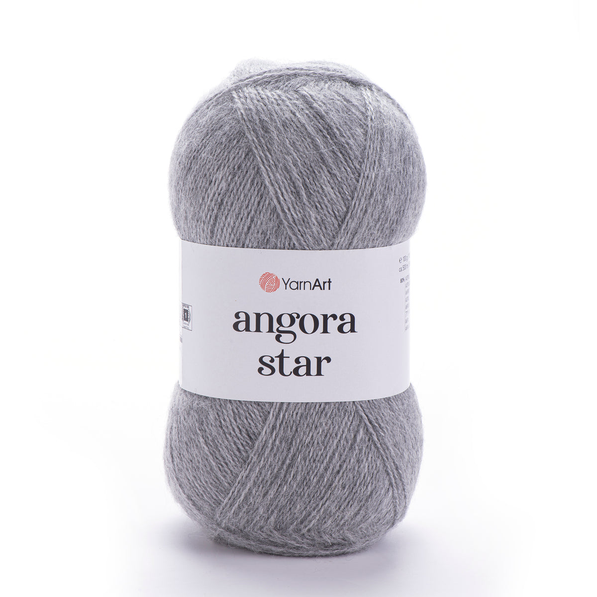 YarnArt Angora Star 3072 Grigio scuro – filato soffice acrilico e lana