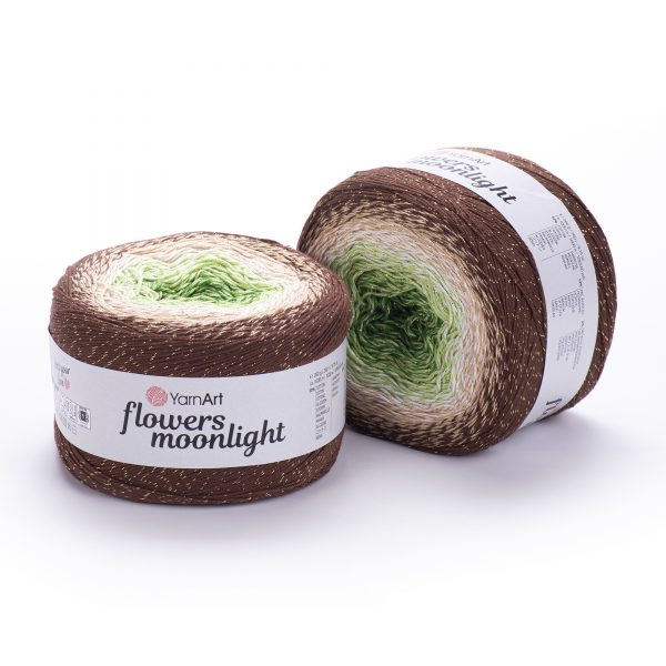 YarnArt Flowers Moonlight – Glitter Gradient Yarn | VILRITA