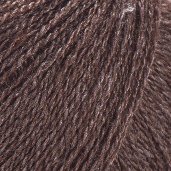 yarnart-silky-wool 336 Dark Brown