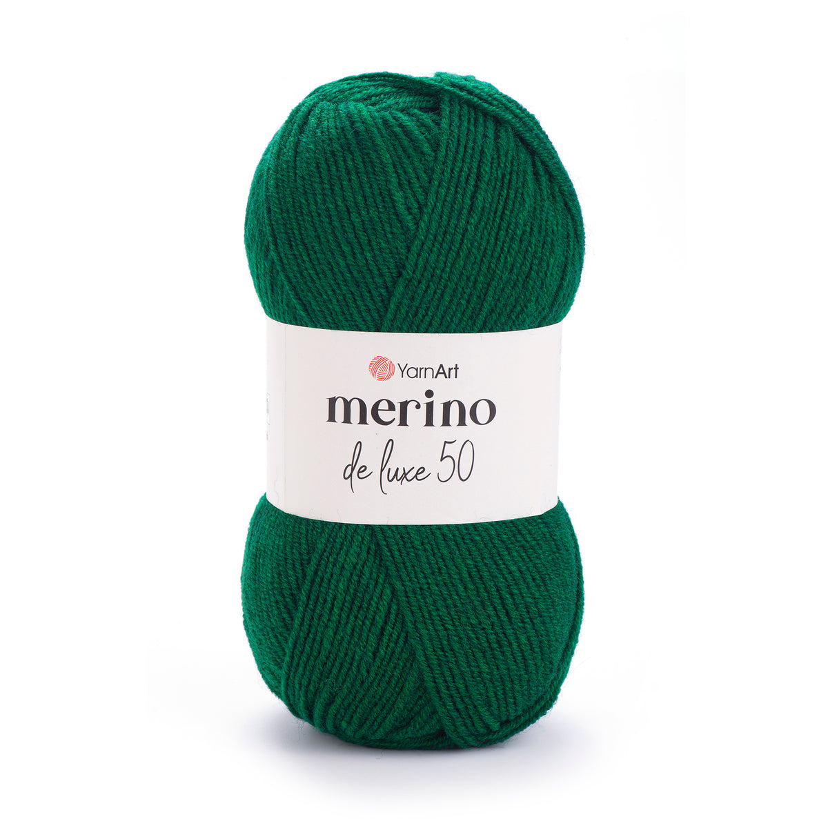 YarnArt Merino DeLuxe 50 338 Pudeliroheline – villa-akrüüllõng
