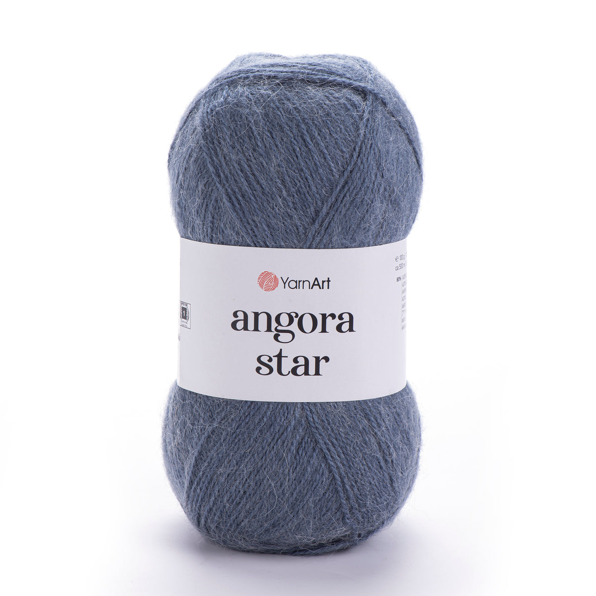 YarnArt Angora Star 3864 Ardesia – filato soffice acrilico e lana
