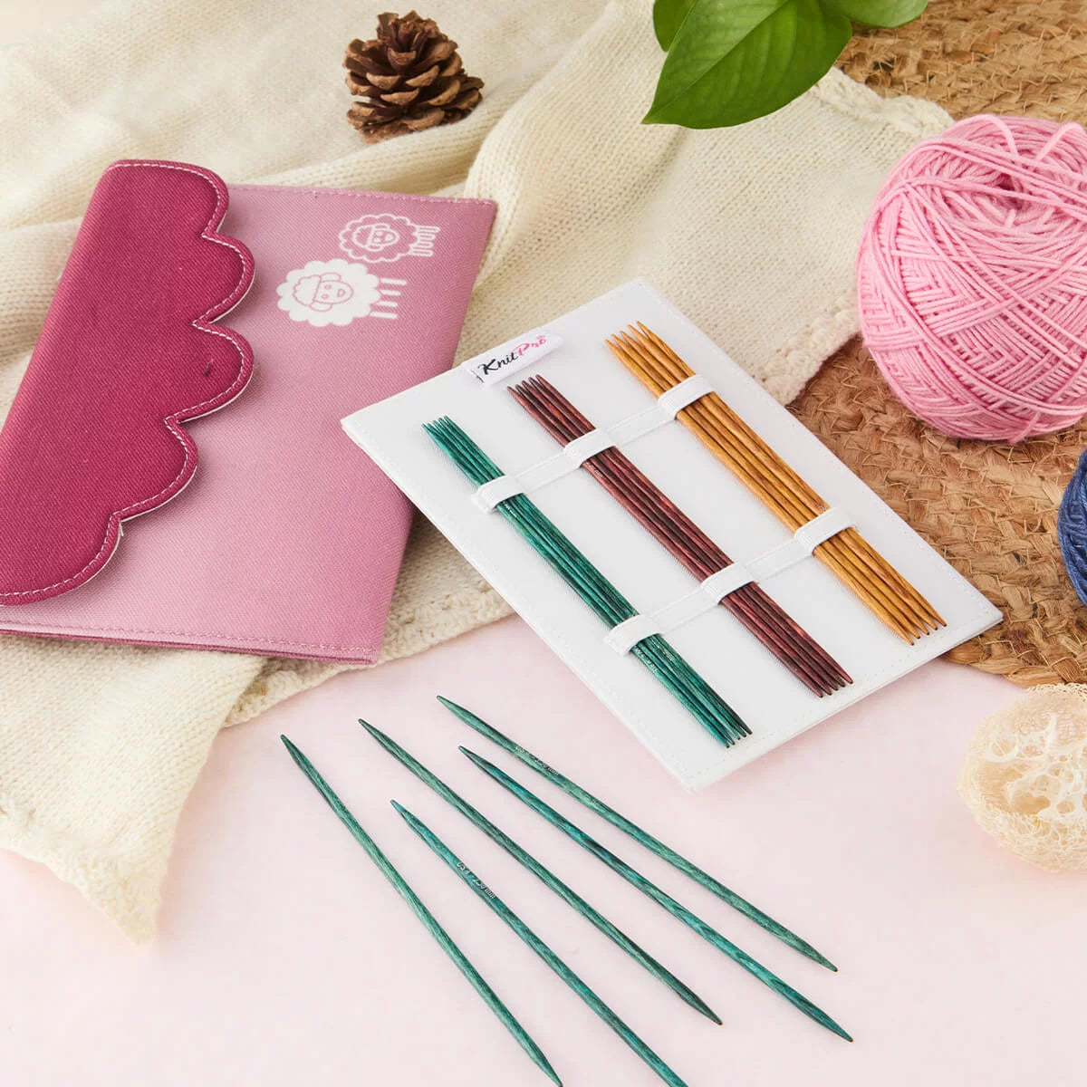 KnitPro Dreamz Starter Double Pointed Needle Set (20 cm)