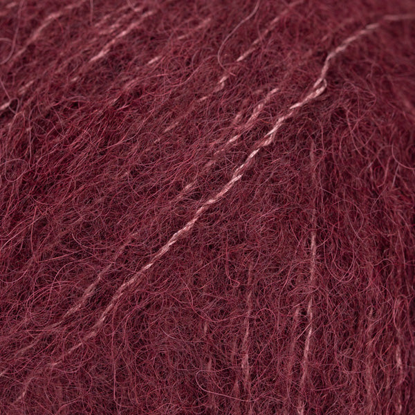 DROPS Brushed Alpaca Silk 44 Plum Wine