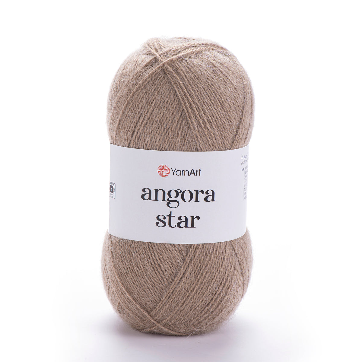 YarnArt Angora Star 512 Tortora – filato soffice acrilico e lana