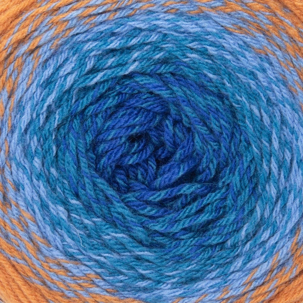 yarnart-flowers-merino 558 Cornflower & Sapphire