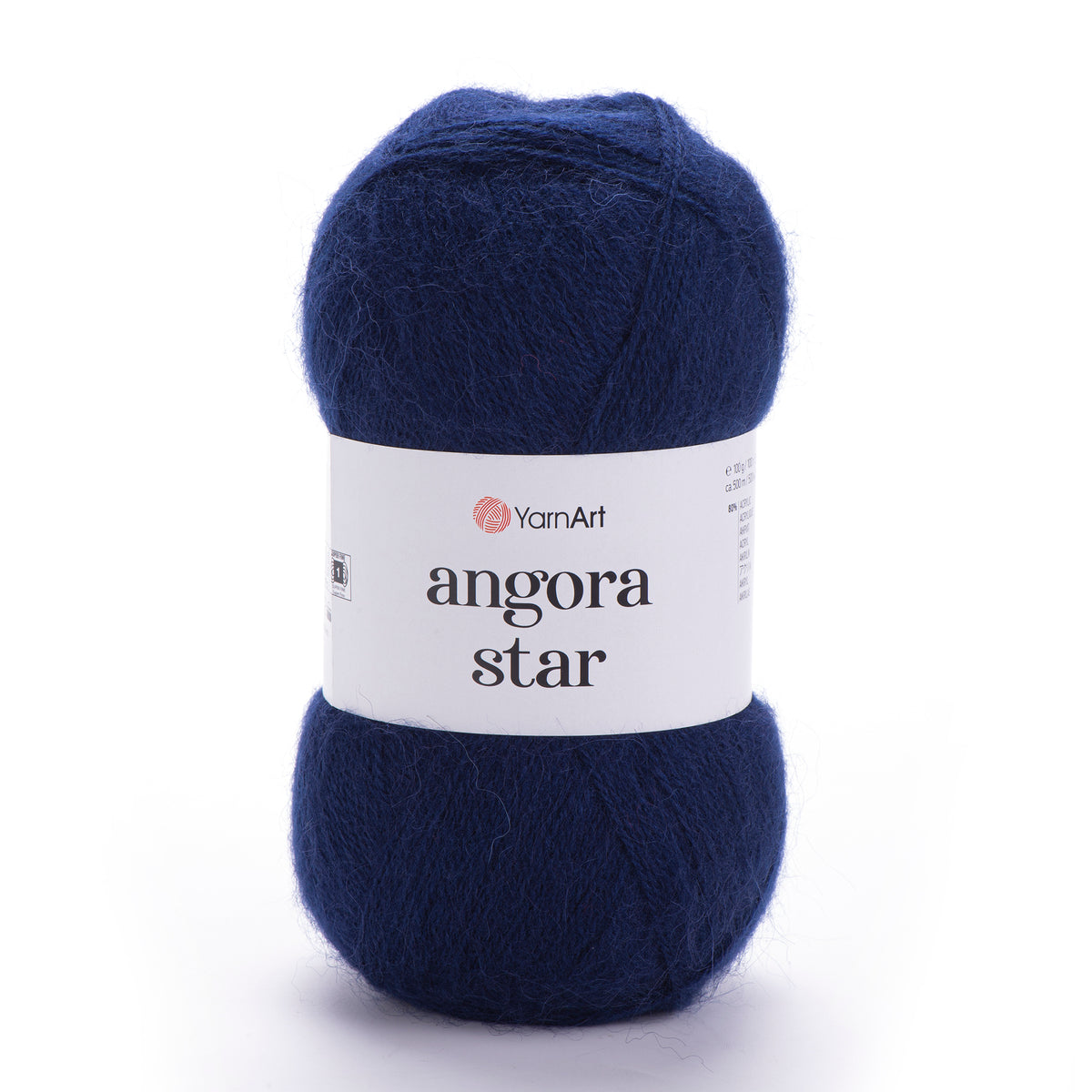 YarnArt Angora Star 583 Blu notte – filato soffice acrilico e lana