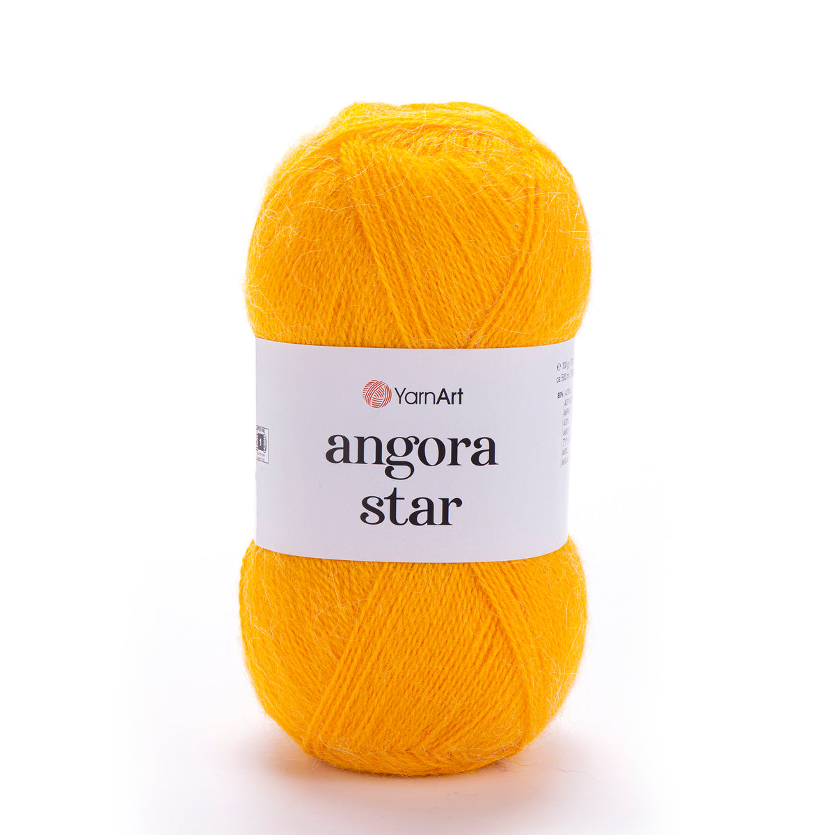 YarnArt Angora Star 586 Ocra – filato soffice acrilico e lana