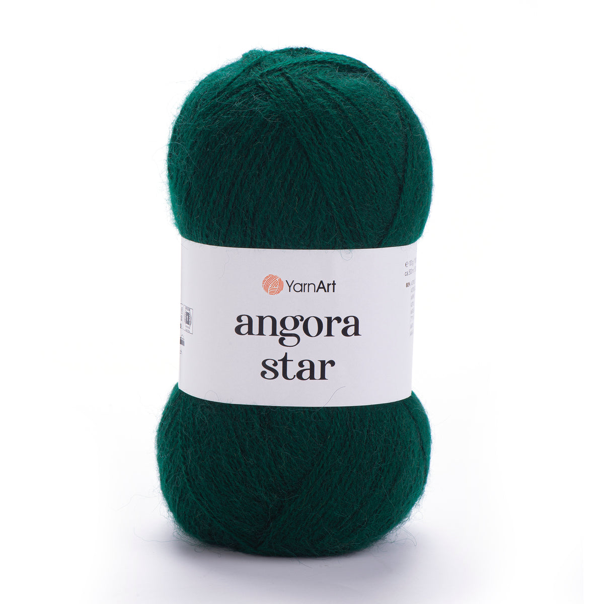 YarnArt Angora Star 590 Verde scuro – filato soffice acrilico e lana