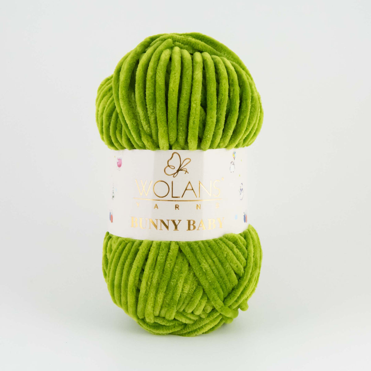 Wolans Bunny Baby 100-69 Lime – chenillegarn