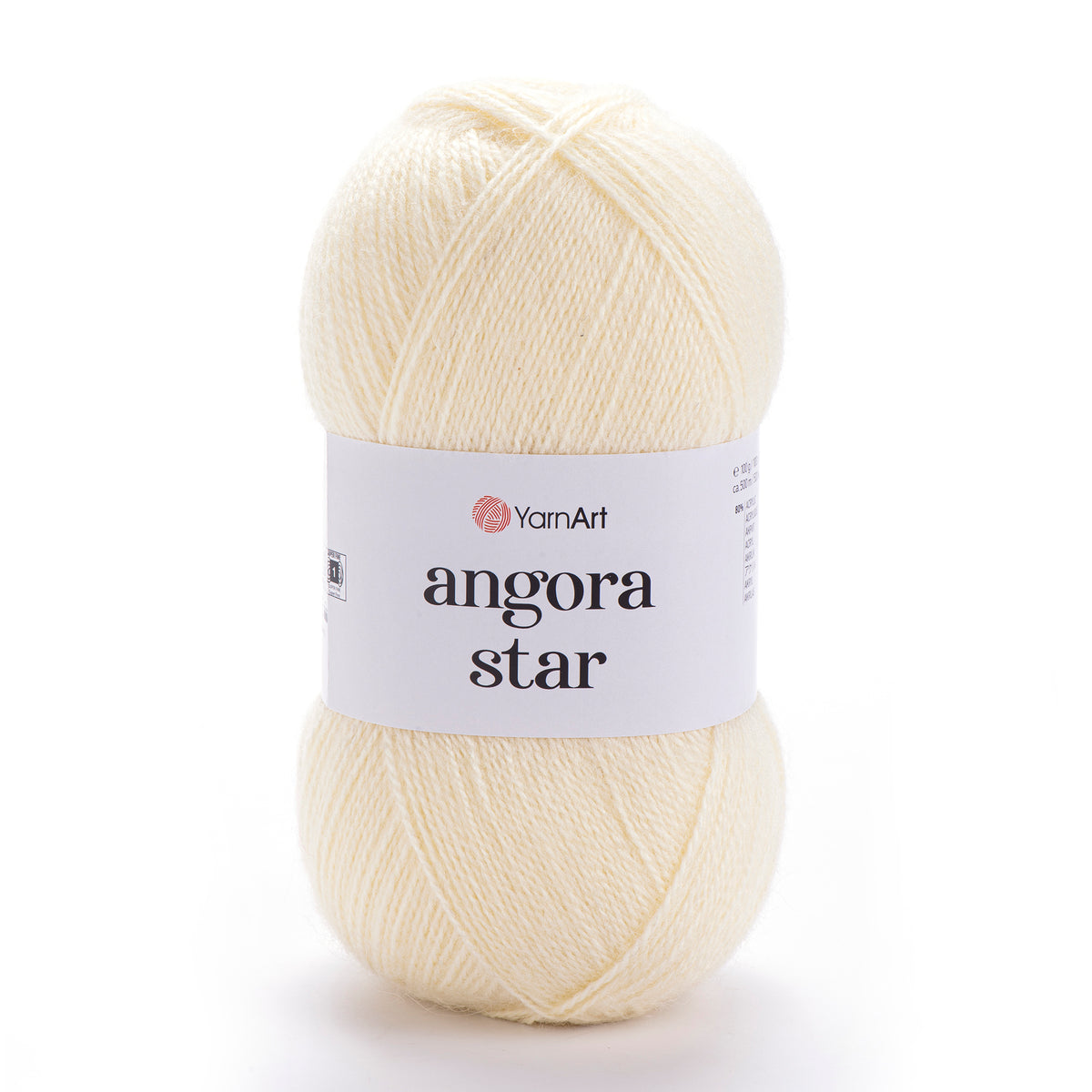 YarnArt Angora Star 7003 Avorio – filato soffice acrilico e lana