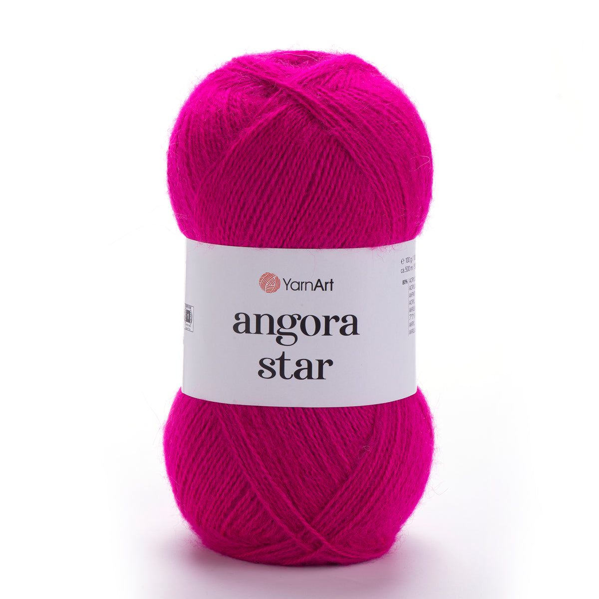 YarnArt Angora Star 8041 Magenta – filato soffice acrilico e lana