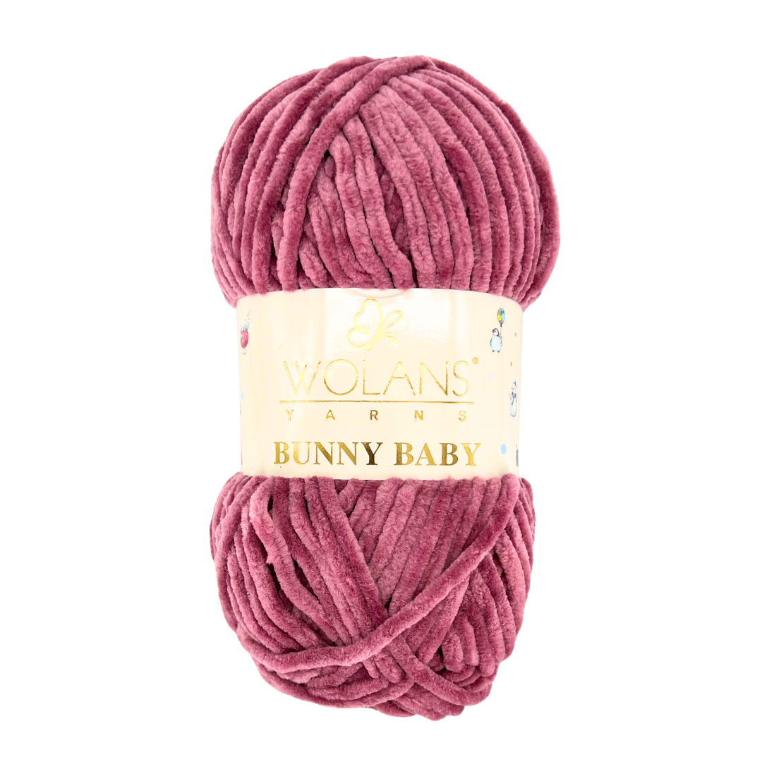 Wolans Bunny Baby 100-83 Fuchsia – chenillegarn