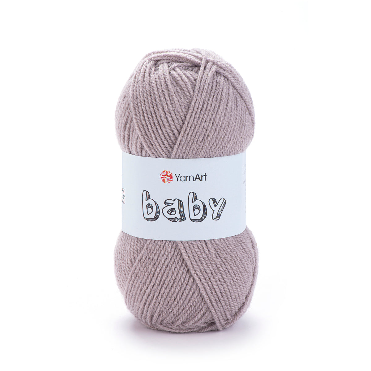 YarnArt Baby 857 Light Grey – acrylic baby yarn