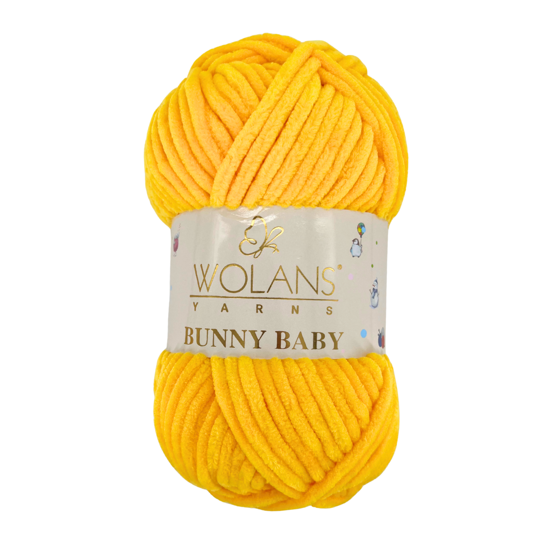 Wolans Bunny Baby 100-87 Ringblomma – chenillegarn