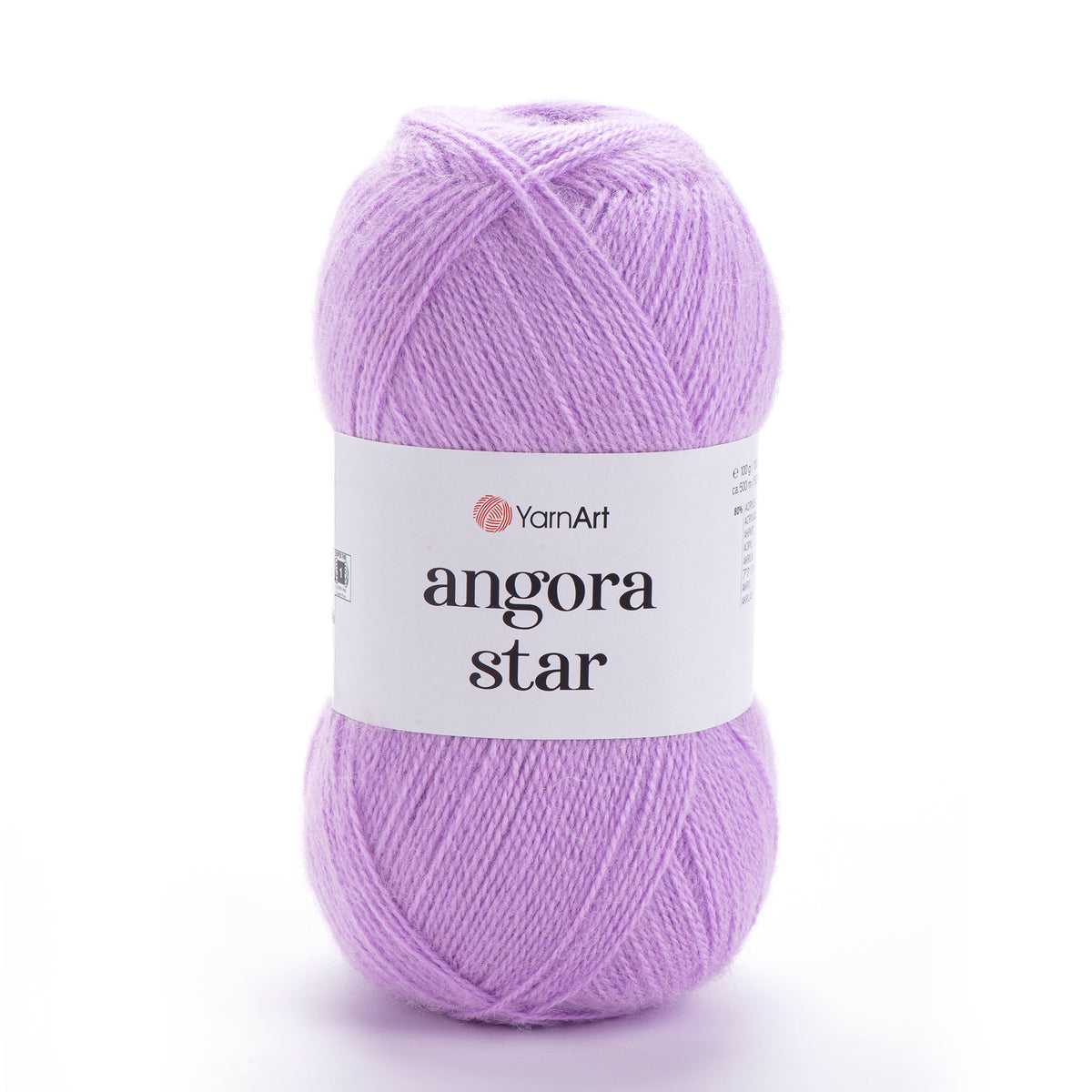 YarnArt Angora Star 9560 Glicine – filato soffice acrilico e lana