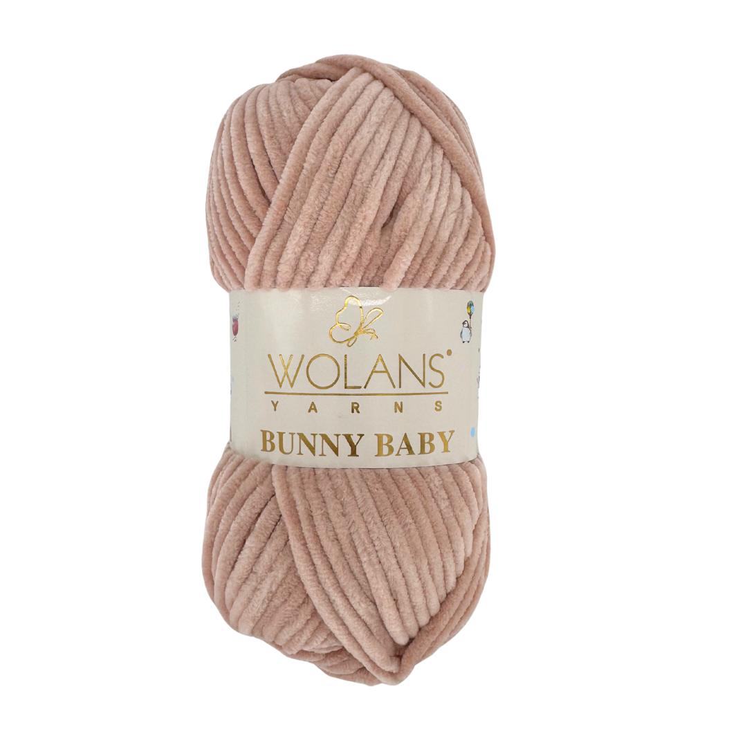 Wolans Bunny Baby 100-96 Mink – chenillegarn