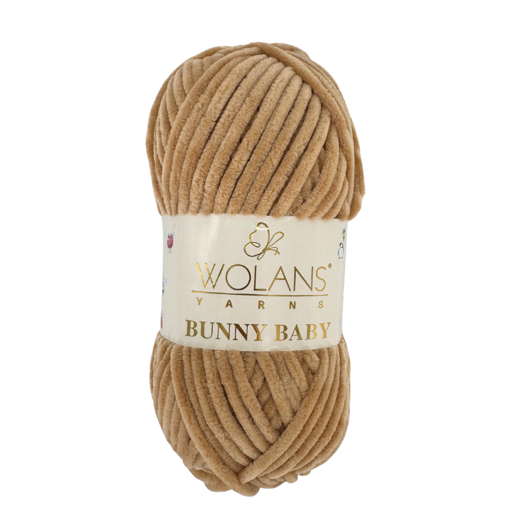 Wolans Bunny Baby 100-97 Tobak – chenillegarn