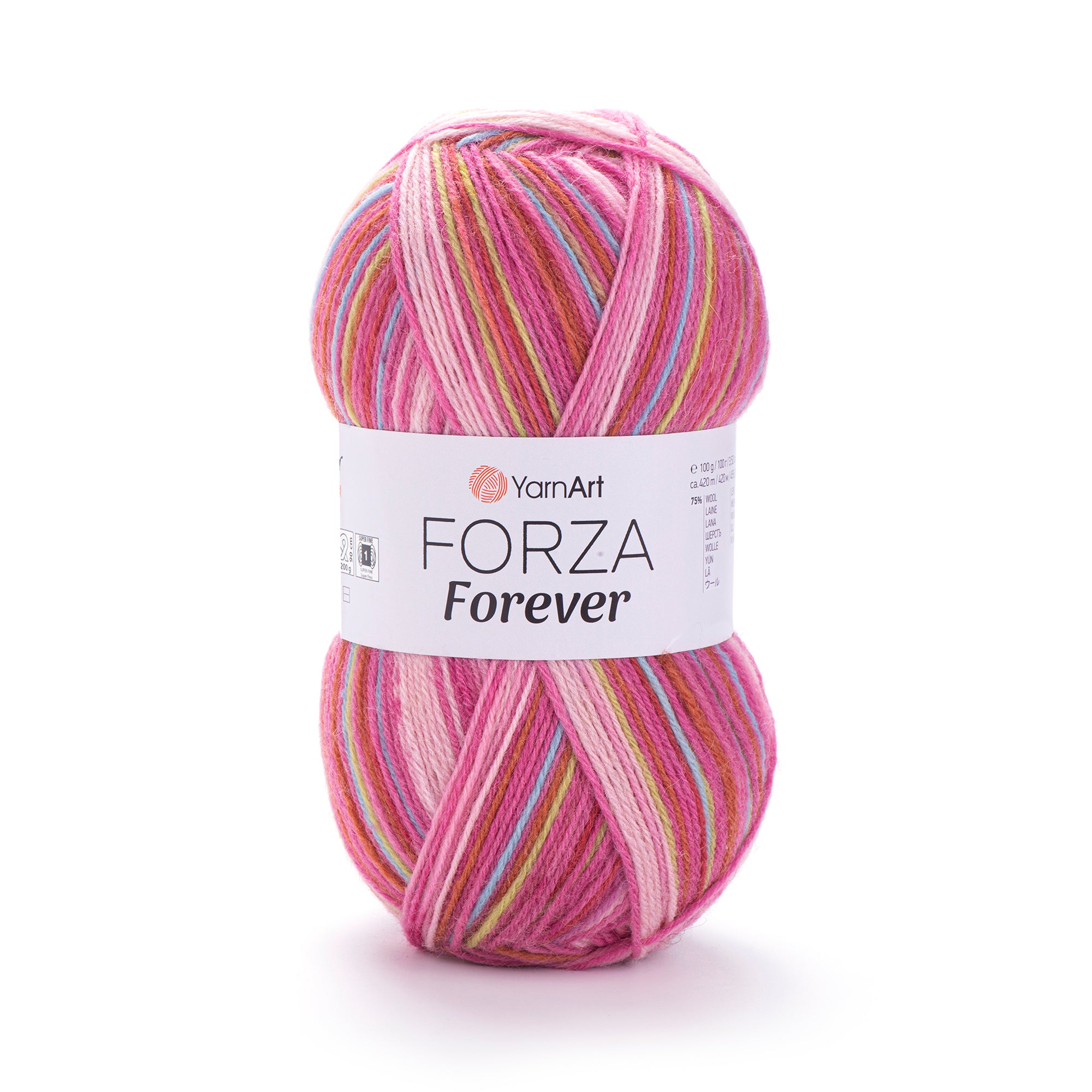 Frida's Wollhaus YarnArt Ambiance - Gomitolo di lana con sfumatura di Frida's Wollhaus YarnArt Ambiance - Gomitolo di lana con sfumatura di