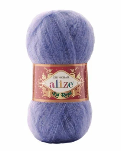 Alize Kid Royal 50 975 Indigo – fine kid mohair yarn