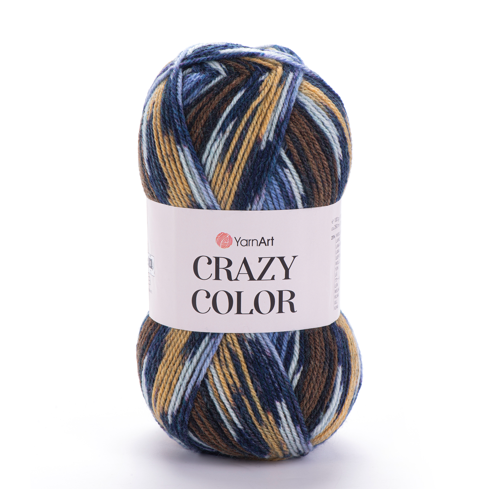 YarnArt Crazy Color – Self-Patterning Wool Blend | VILRITA YarnArt Crazy Color – Self-Patterning Wool Blend | VILRITA