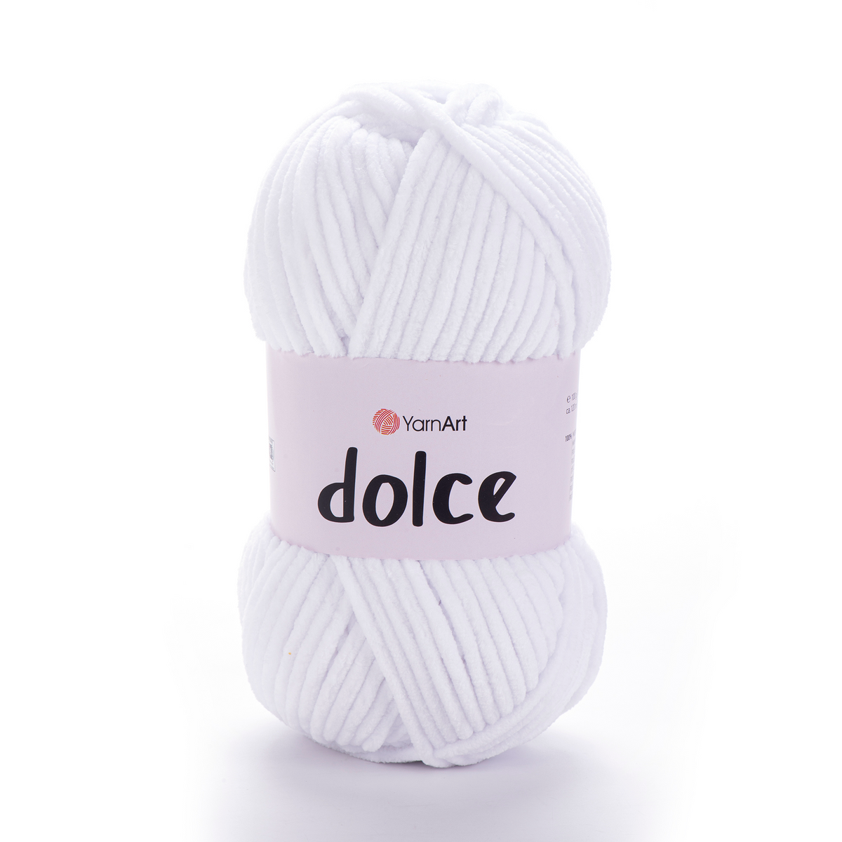 YarnArt Dolce 741 Ledo mėlyna – stori pliušiniai siūlai