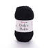 YarnArt Dolce Baby 742 Svart – tunt sammetschenillegarn