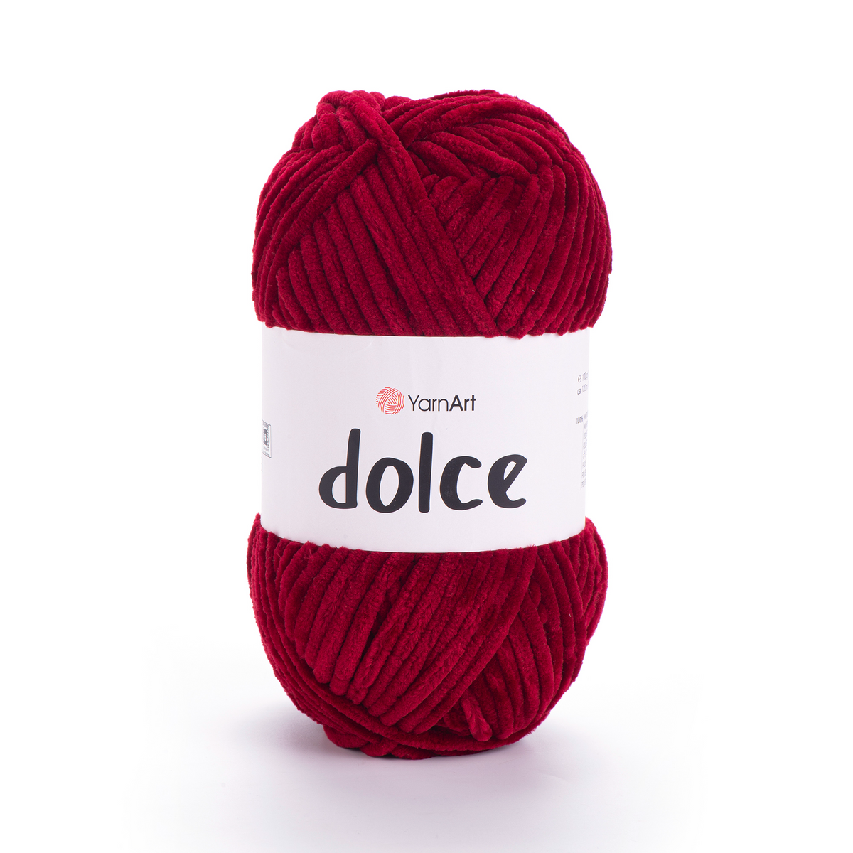 YarnArt Dolce 752 Bordo – stori pliušiniai siūlai