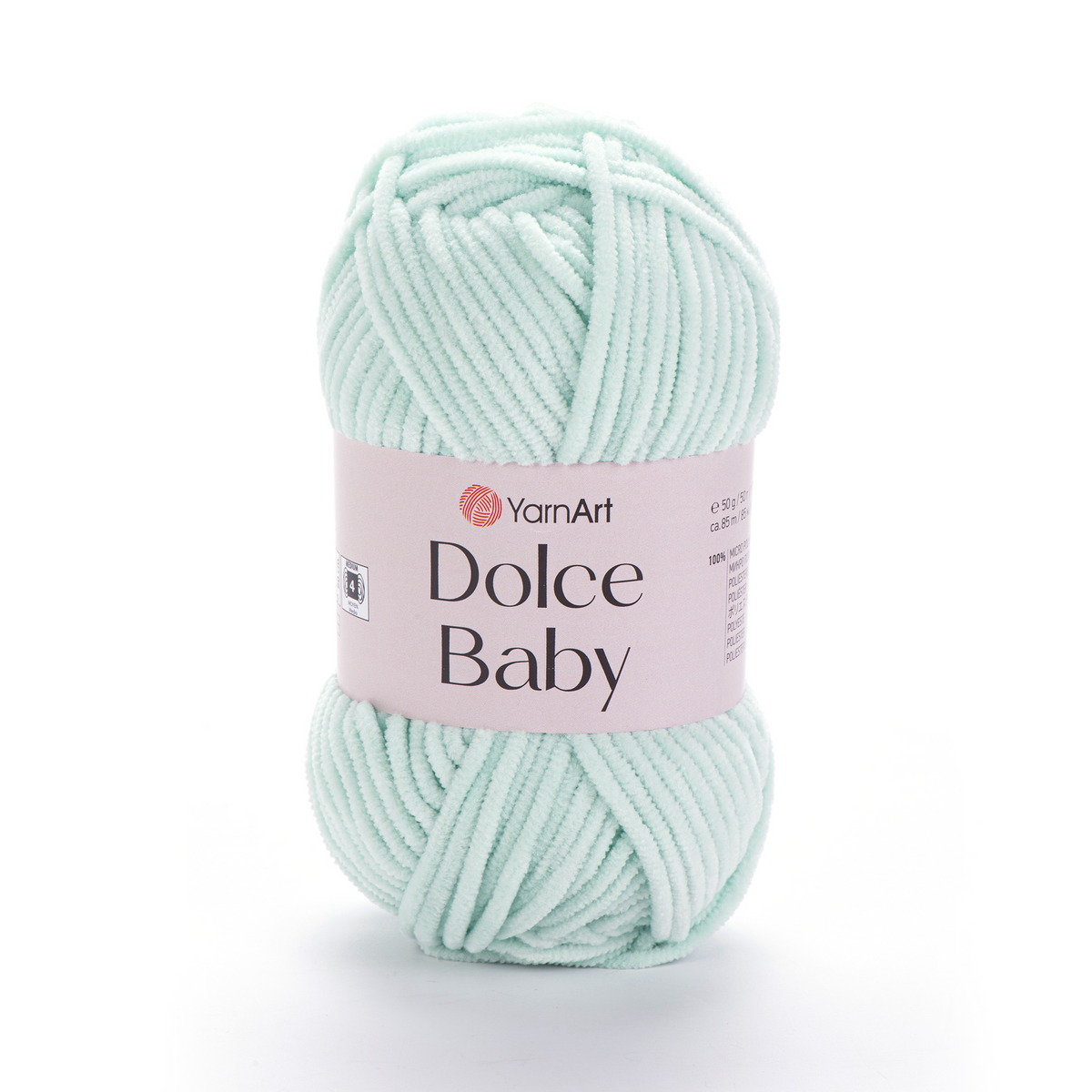YarnArt Dolce Baby 753 Aqua – tunt sammetschenillegarn