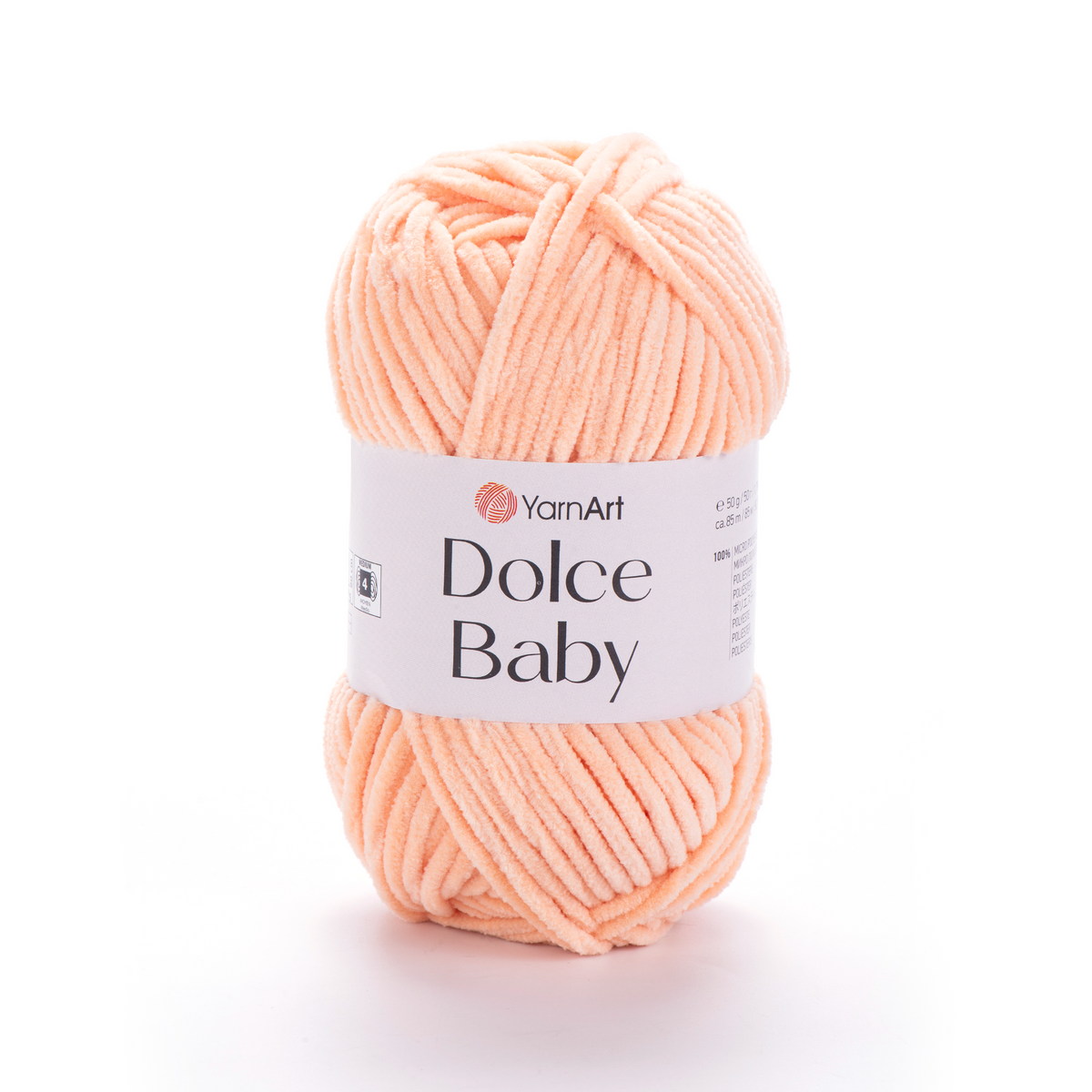 YarnArt Dolce Baby 773 Nude – tunt sammetschenillegarn