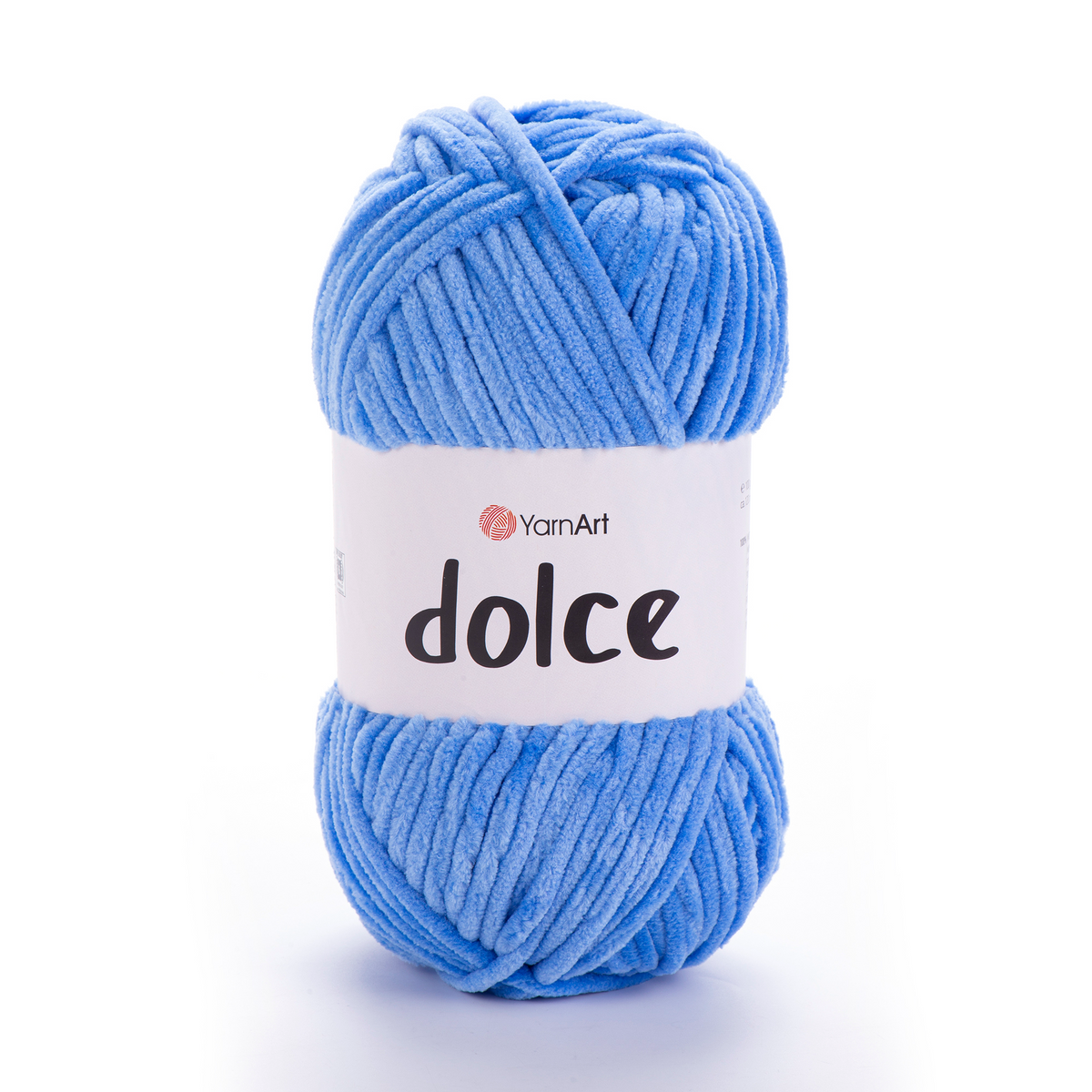 YarnArt Dolce 777 Mėlyna – stori pliušiniai siūlai