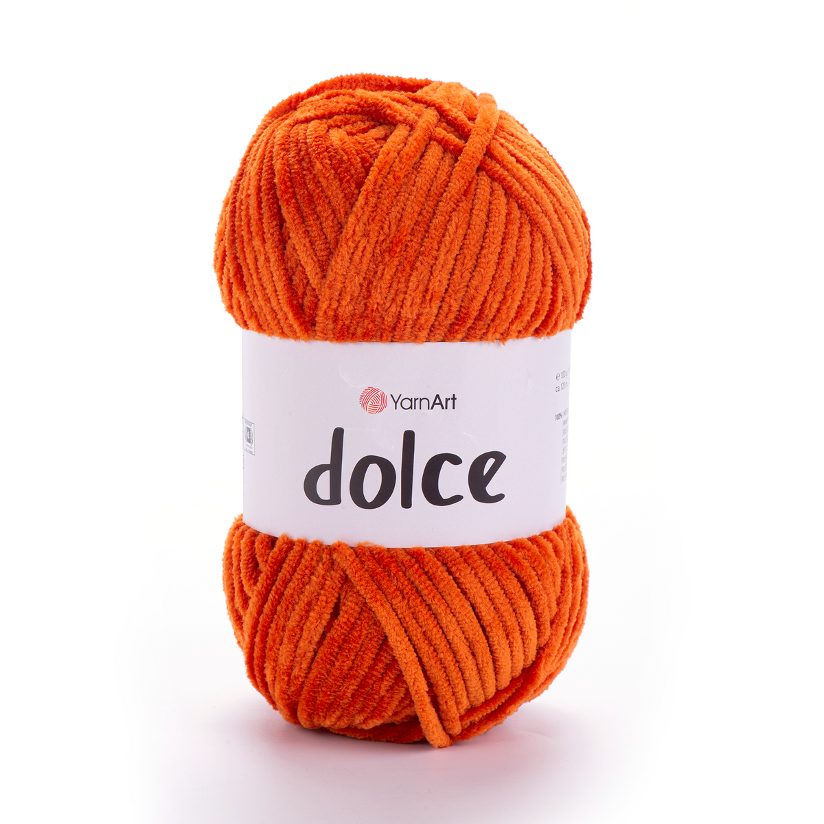 YarnArt Dolce 778 Rūdžių – stori pliušiniai siūlai