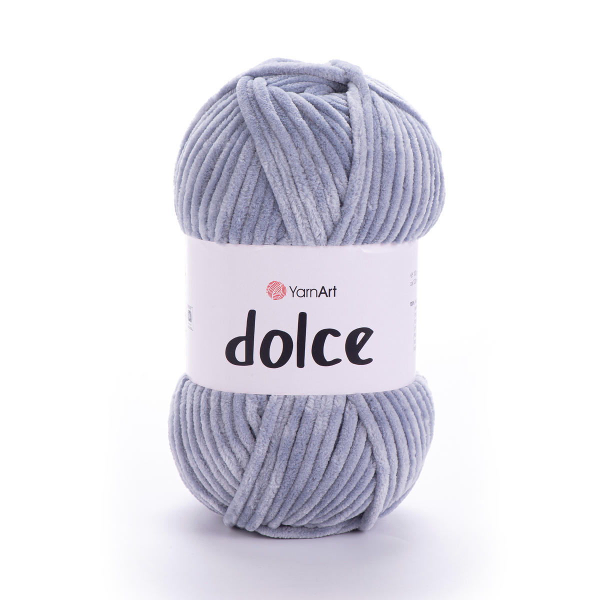 YarnArt Dolce 782 Plieno mėlyna – stori pliušiniai siūlai