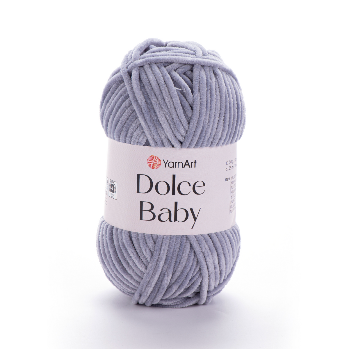 YarnArt Dolce Baby 782 Skiffer – tunt sammetschenillegarn