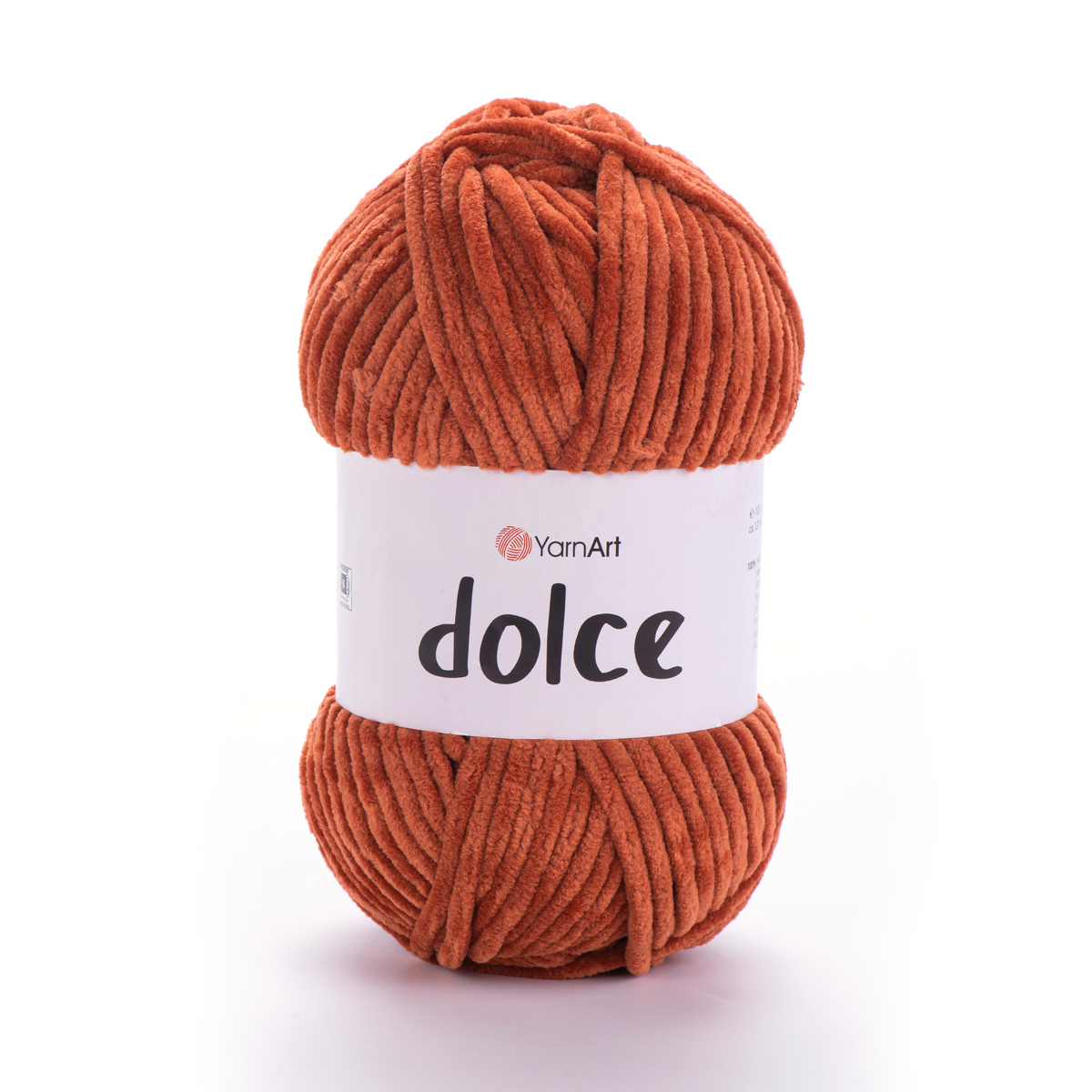 YarnArt Dolce 793 Terakotos – stori pliušiniai siūlai