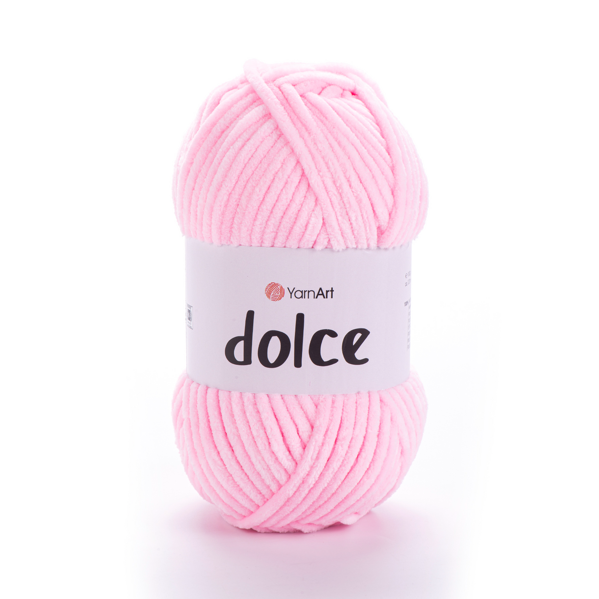 YarnArt Dolce 796 Šviesiai rožinė – stori pliušiniai siūlai