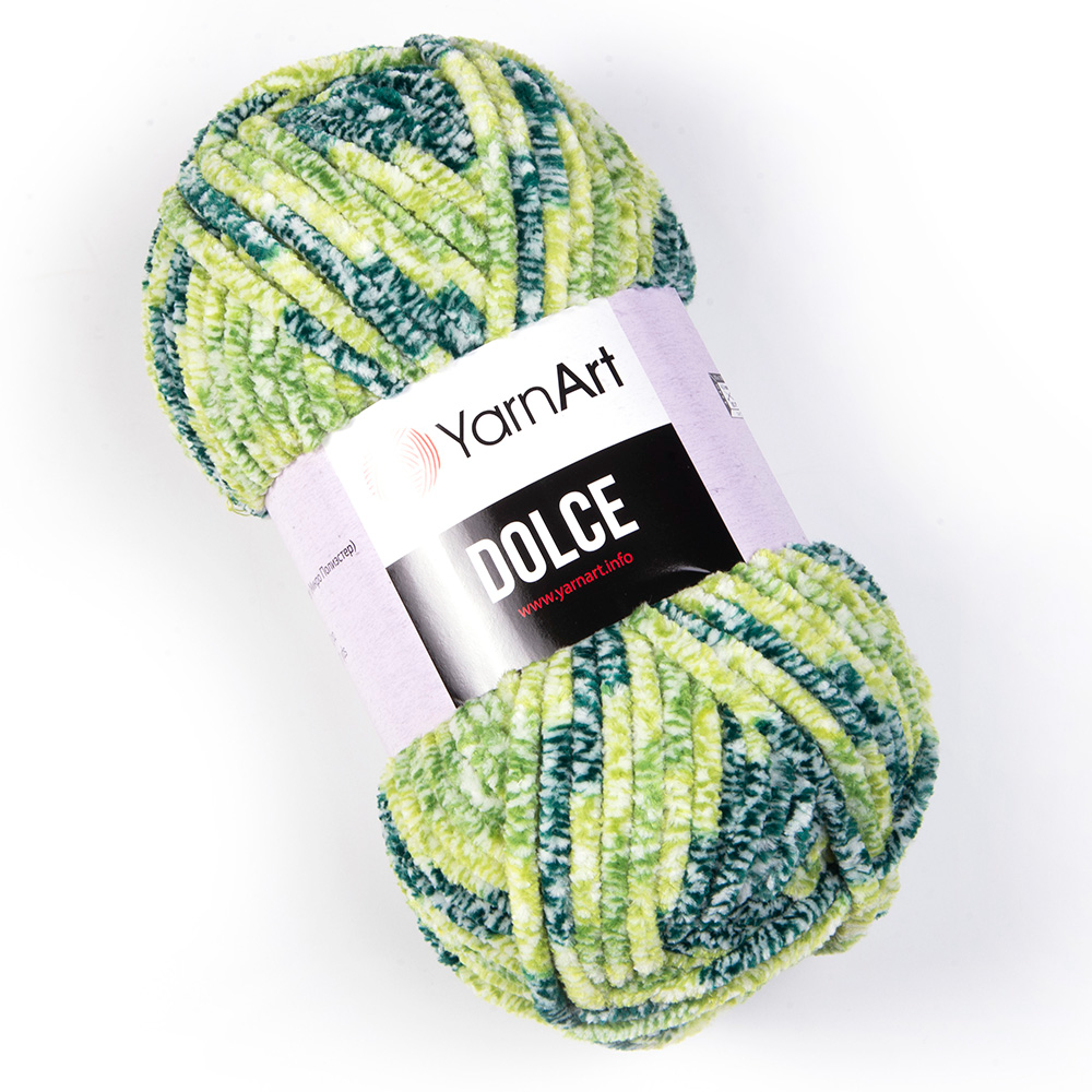 YarnArt Dolce 808 Pieva – stori pliušiniai siūlai