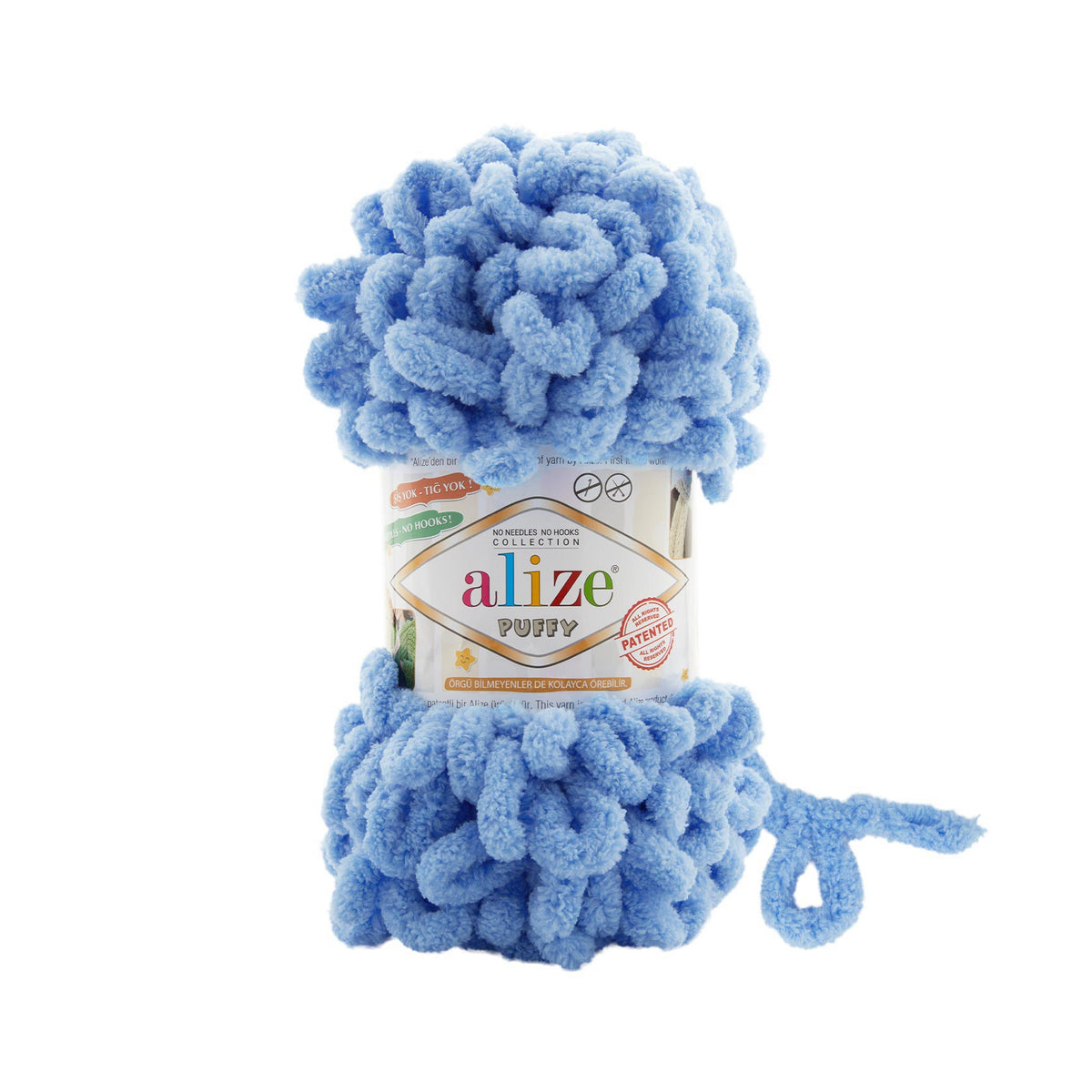 Alize Puffy 40 Blå – loopgarn