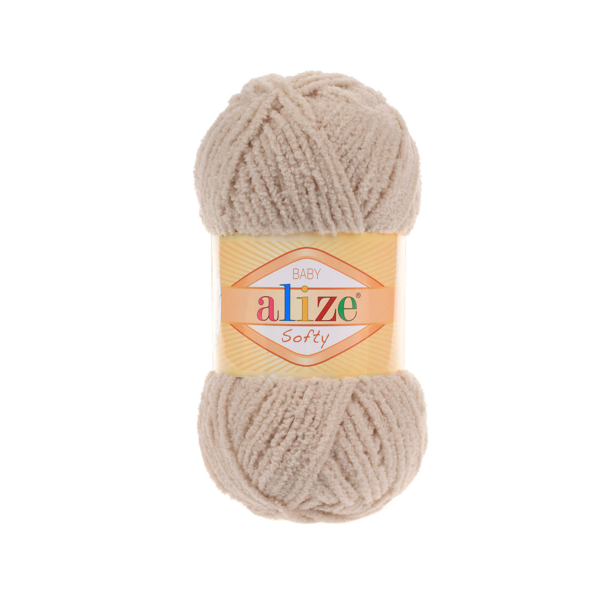 Alize Softy Baby 757 Nude – mjukt babygarn i plysch
