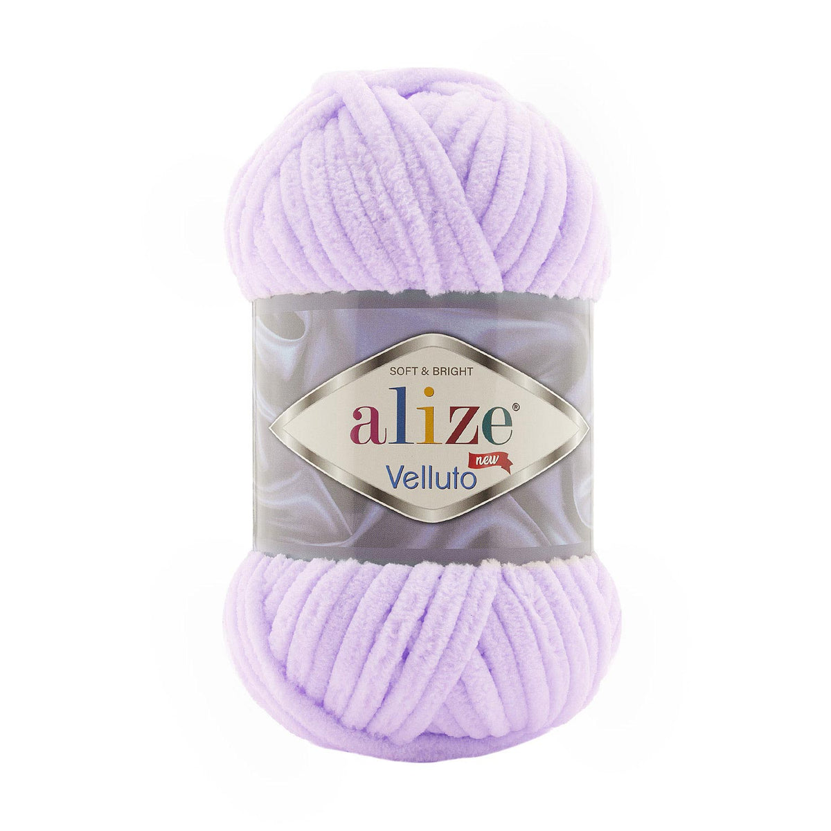 Alize Velluto 27 Syren – grovt chenillegarn